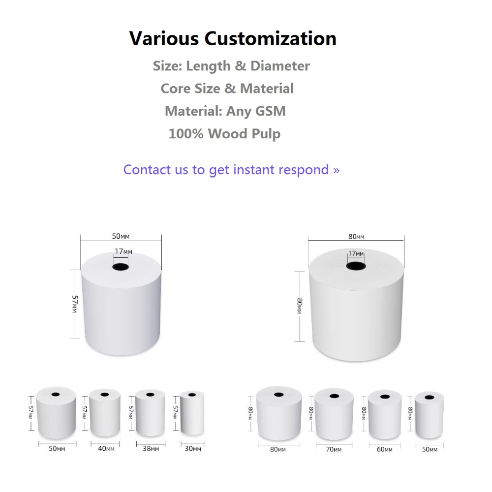 80MM Kasa Termal Roll toptan