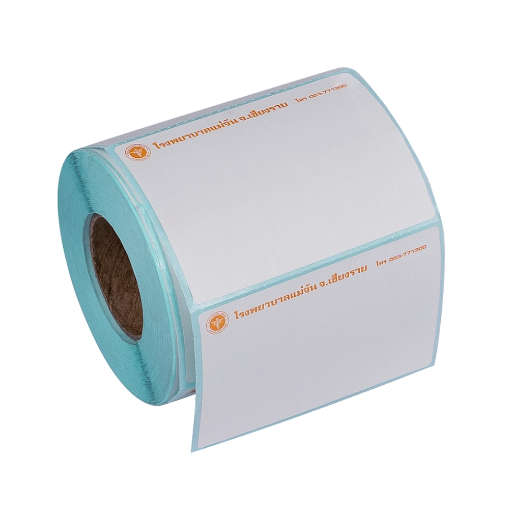 4 X 6 Inch Label etiketli kağıt rulo