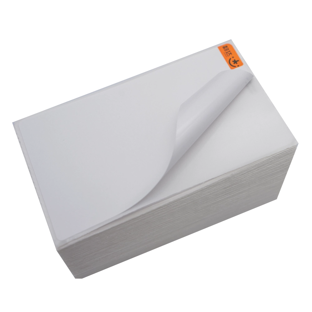 Üstten Kaplamalı Yapışkan Etiket Kağıdı