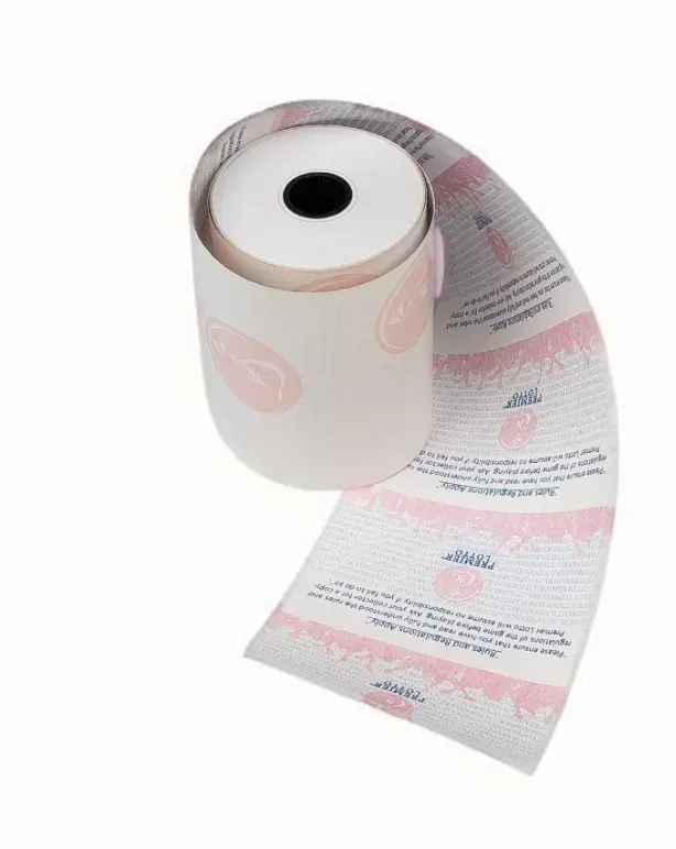 özel basılmış termal rulo