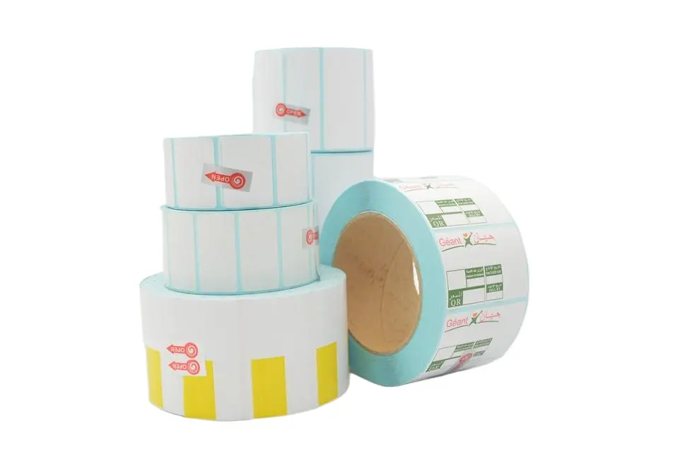 Fabrika Özel Baskılı Termal Etiket